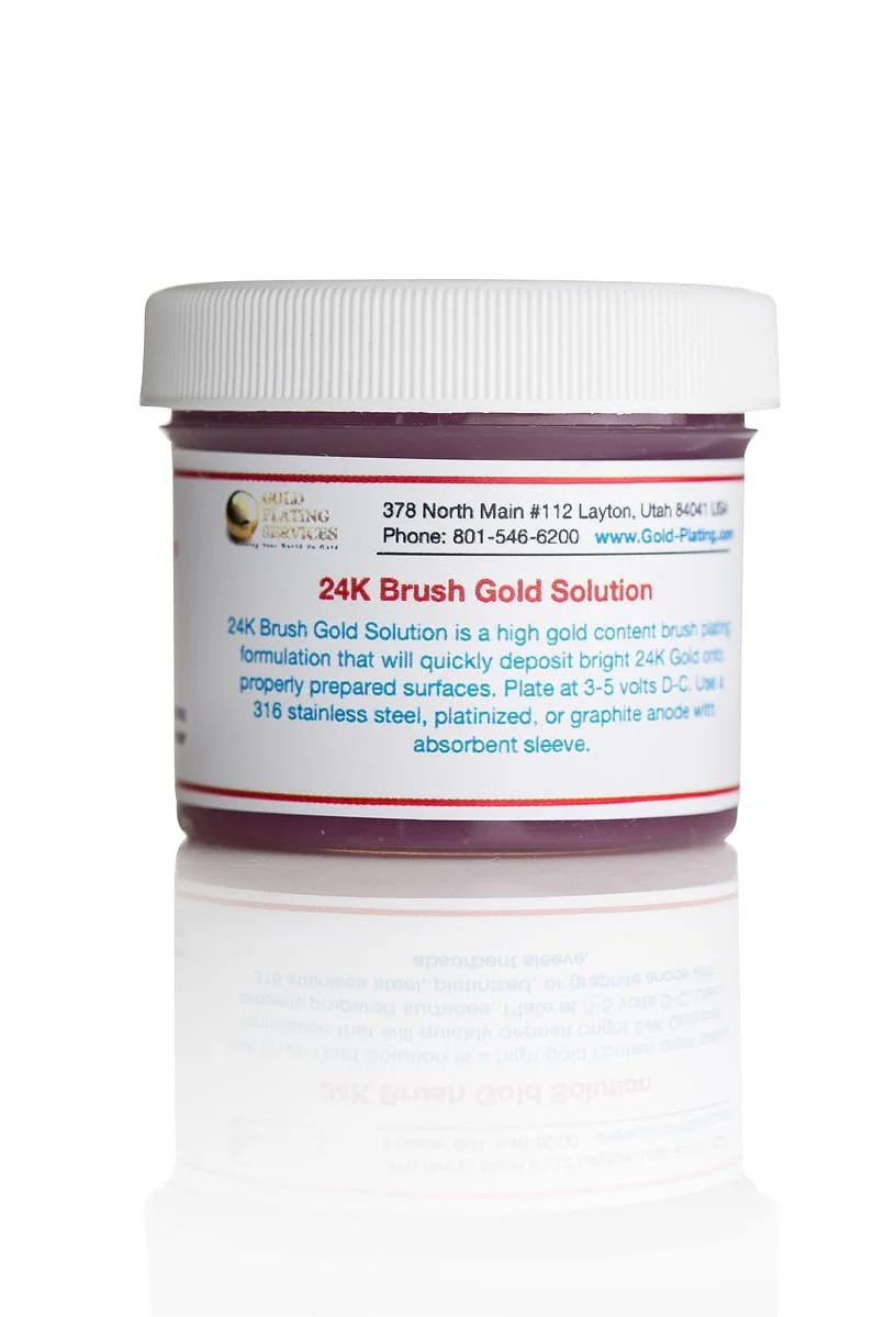 24K Brush Gold Plating Solution - Image 7